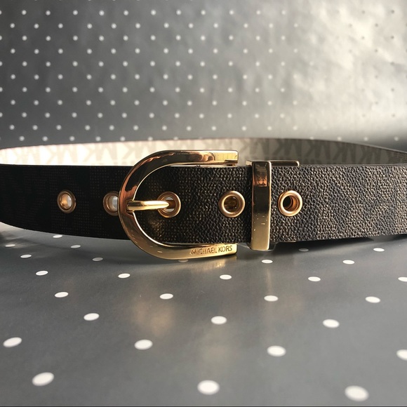 Michael Kors Accessories - Michael Kors reversible belt brown/white  L and XL